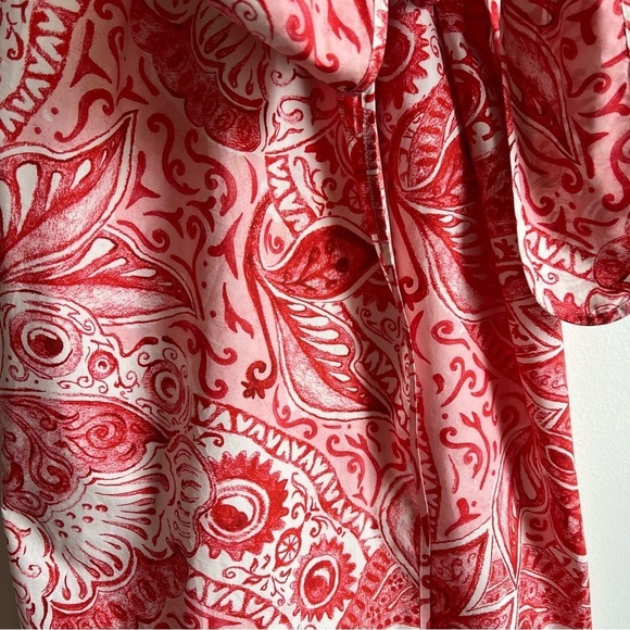 Mara Hoffman Fila Dress in Red Multi - Picture 8 of 16